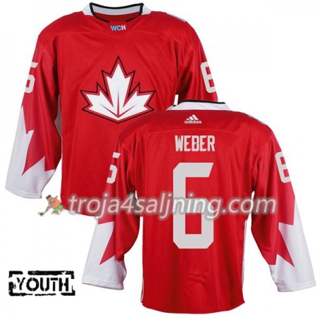 Kanada tröja Shea Weber 6 World Cup i ishockey 2016 Röd - NHL Tröjor Barn Kanada tröja Shea Weber 6 World Cup i ishockey 2016 Röd - NHL Tröjor Barn